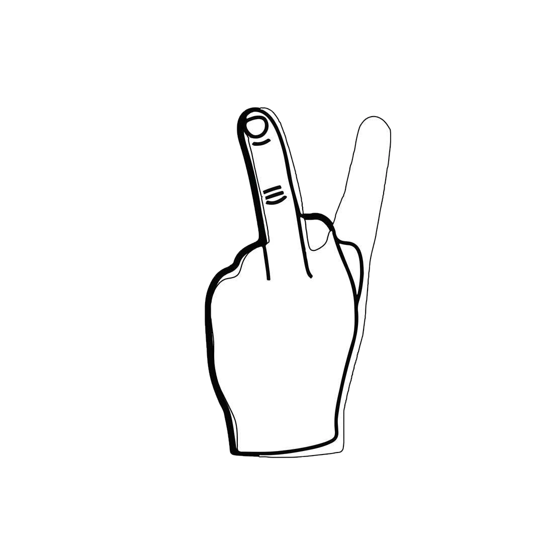 Peace Sign Sticker
